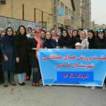 همایش پیاده روی صبحگاهی به مناسبت آزادسازی خرمشهر در شهرستان قدس برگزار شد .