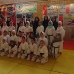 حضور کاراته کاهای شهرستان قدس در مسابقات انتخابی کاراته خردسالان جهت اعزام به مسابقات لیگ کشوری