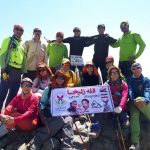 صعود موفقیت آمیز گروه کوهنوردی شهرقدسی به بلندترین و غربی ترین قله استان کردستان ( زلیخا ۳۱۹۷ متر) به مناسبت گرامیداشت هفته دولت