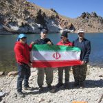 صعود موفقیت آمیز گروه کوهنوردی شهرستان قدس به قله سبلان استان اردبیل به مناسبت گرامیداشت هفته دولت