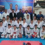 تجلیل از پسران کاراته کای مسابقات بین المللی جام ایران زمین