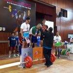 قهرمانی وزنه بردار قدسی در مسابقات پیشکسوتان آسیایی در کشور مالزی