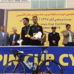 دوچرخه سواران قدسی در دومین دوره رقابت های دوچرخه سواری جایزه بزرگ قهرمانی کشور خوش درخشیدند