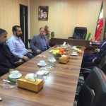 دیدار رئیس و اعضای شورای اسلامی شهرستان با رئیس اداره ورزش و جوانان