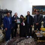 به مناسبت چهلمین سالگرد پیروزی انقلاب اسلامی مسئولان شهرستانی از ۴۰ خانواده معظم شهدا و جانبازان دیدار کردند