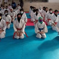 برگزاری مسابقه کاراته بانوان به مناسبت دهه مبارک فجر در قدس