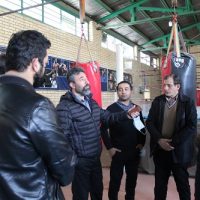 بازدید نادر ممیلو از اماکن ورزشی دولتی شهرستان قدس
