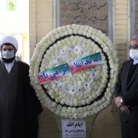 غبار روبی گلزار شهدای شهرستان قدس به مناسبت دهه مبارک فجر