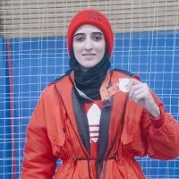 نائب قهرمانی بانوی ووشوکار شهرقدسی در مسابقات انتخابی استان تهران