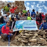 به مناسبت هفته محیط زیست/ برگزاری همایش کوهنوردی خانوادگی و صعود به قله “قلعه دختر”