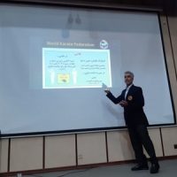 برگزاری استاژ قوانین جدید داوری ارتقا داوری کاراته در شهرستان قدس