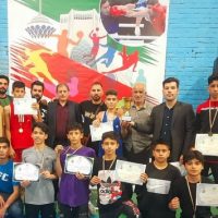 قهرمانی تیم بوکس شهرقدس در المپیاد استعدادهای برتر استان تهران