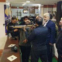 به مناسبت هفته بسیج/ برگزاری مسابقات تیراندازی با تفنگ در شهر قدس