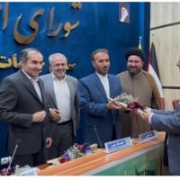 دیدار روسای ادارات شهرستان قدس با نمایندگان مردم در شورای اسلامی به مناسبت روز شوراها