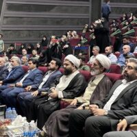 حضور حسن پارسافر رئیس،معاونین و پرسنل اداره ورزش و جوانان شهرستان قدس در “مراسم بزرگداشت اولین سالگرد شهدای خدمت”