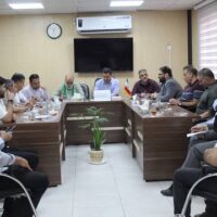 جلسه هماهنگی برنامه های ورزشی بزرگداشت شهدای خدمت در شهرستان قدس تشکیل شد