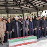 تشییع پیکر شهید محمد خزلی در شهرستان قدس با حضور گسترده مردم انقلابی