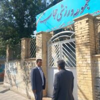 بازدید میدانی رئیس اداره ورزش و جوانان از اماکن ورزشی دولتی شهرستان قدس