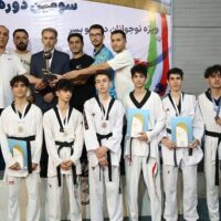 کسب مقام سوم تیمی پسران، شهرقدسی در جام المپیاد استان تهران