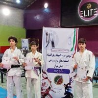 چهار مدال ره آورد جودوکاران شهر قدسی از المپیاد استان تهران