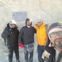 صعود موفقیت آمیز  اعضای هیئت کارگران شهرستان قدس به قله دماوند