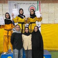 قهرمانی تیم رزمی شهر قدسی در المپیاد استعدادهای برتر استان تهران