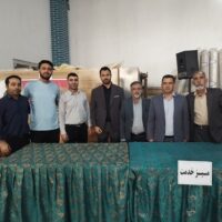 گرامیداشت هفته تربیت بدنی و ورزش/ برپایی میزخدمت اداره ورزش و جوانان شهرستان قدس در مصلی نماز جمعه